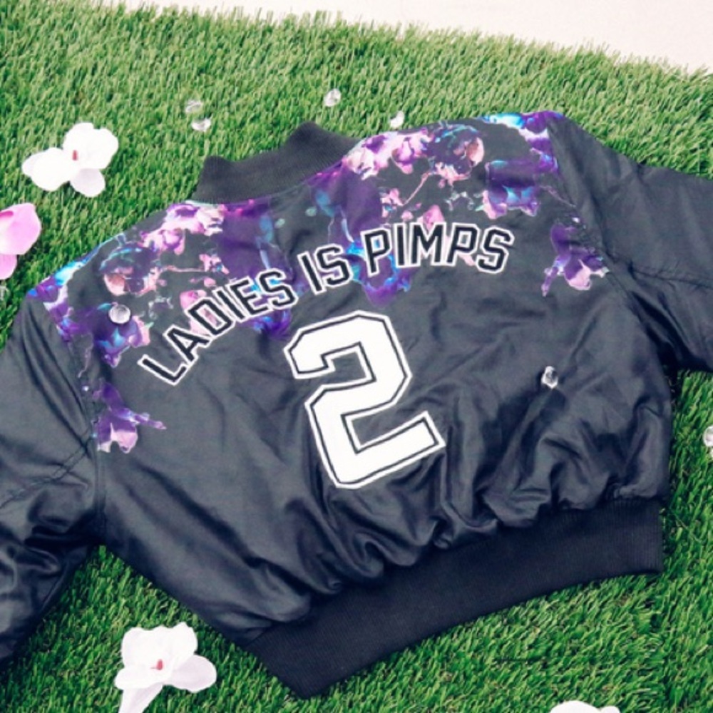 DOPE WOMENS BOMBER JACKET - LARGE